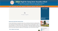 Desktop Screenshot of isdevsamaj21.com